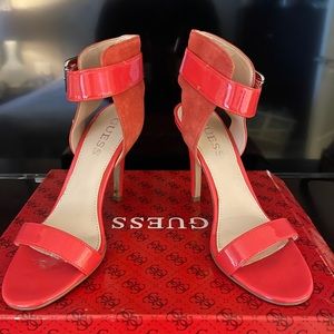 Guess strap heels